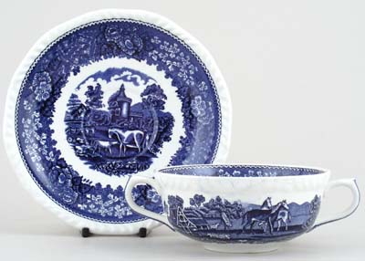 Soup Cup and Saucer c1960s